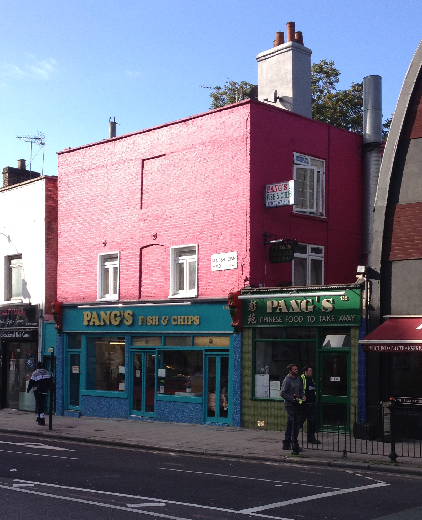 Pang's: one of the oldest buildings in Kentish Town