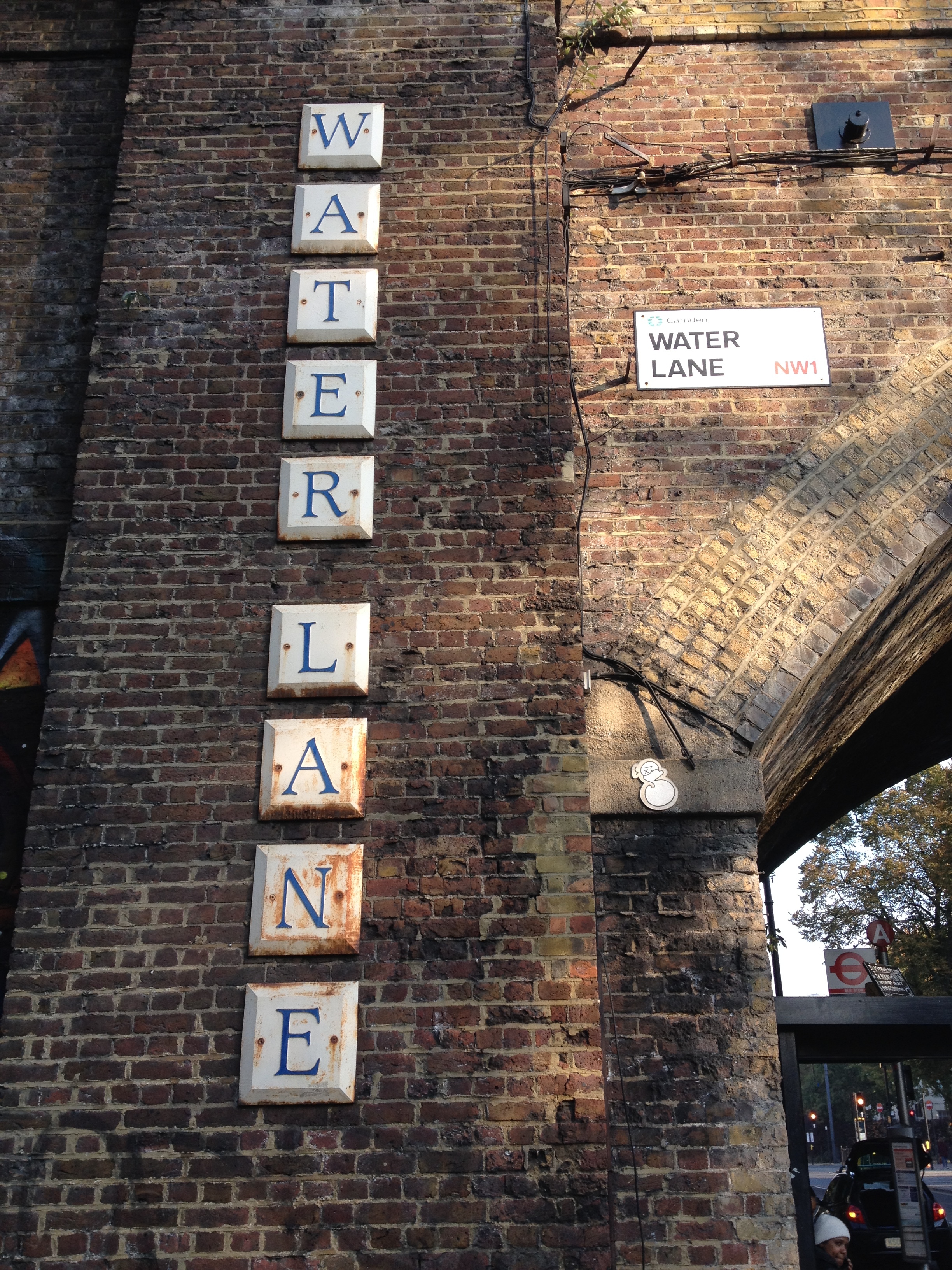 Water Lane now branches off Kentish Town Rd