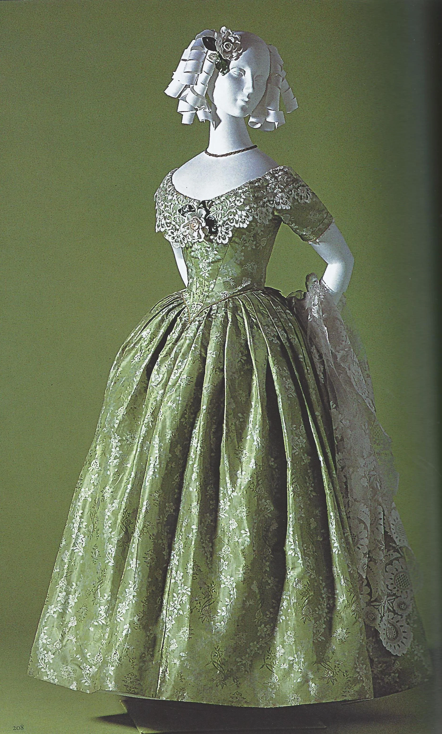 High fashion in 1845