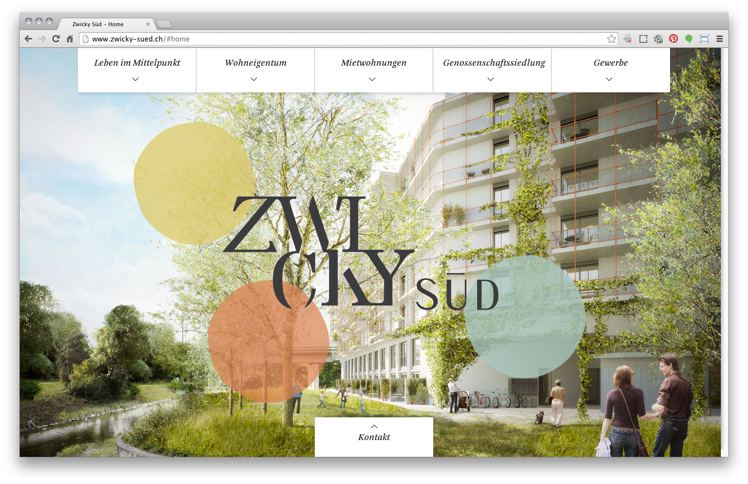 Zwicky-Süd Webseite