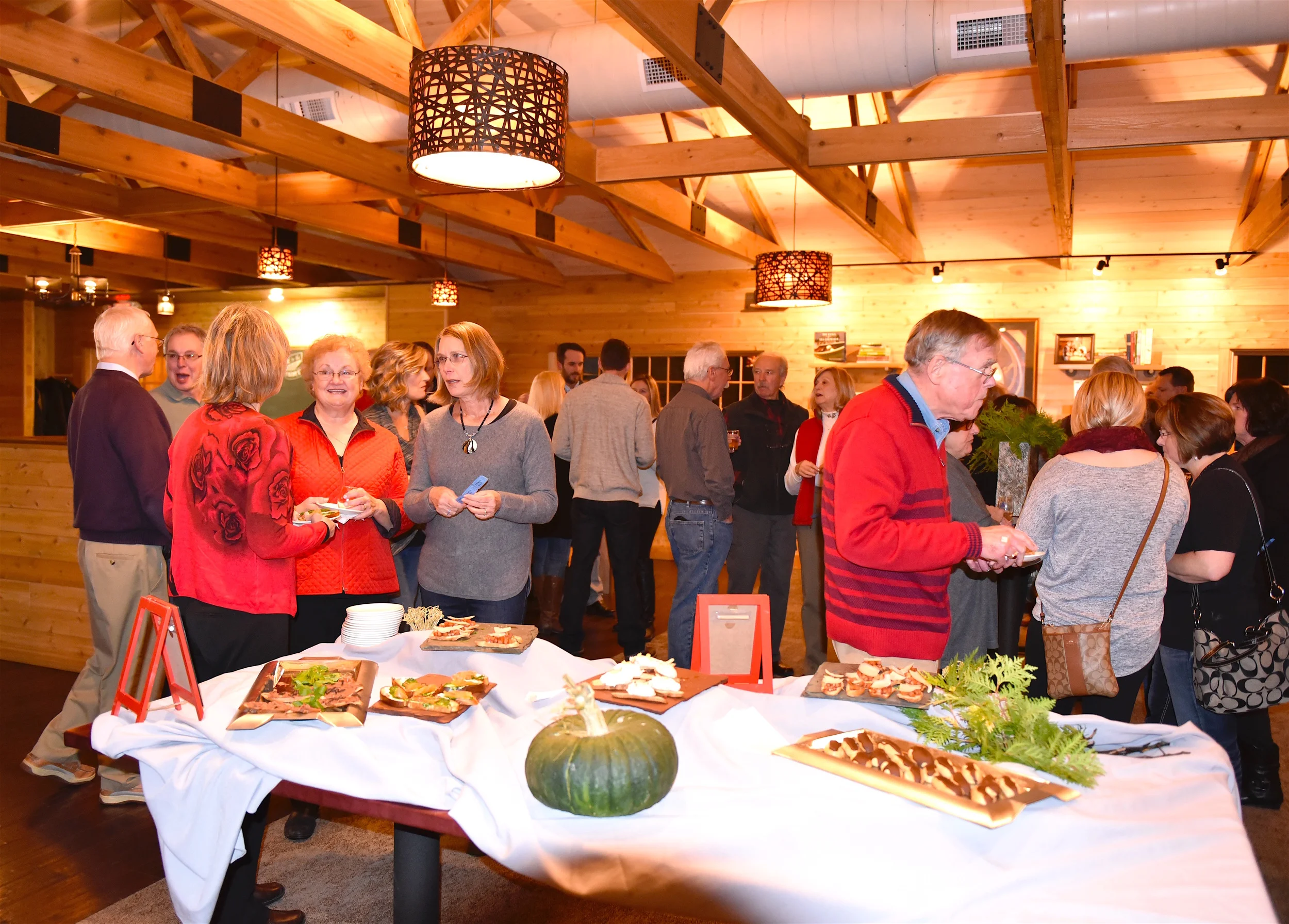 Guests at the Michigan WIne and Beer Tasting