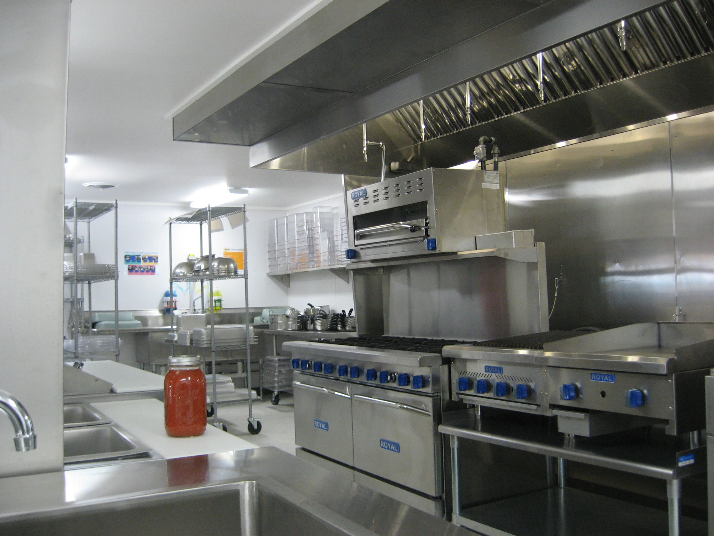 We are proud of our state-of-the-art kitchen!