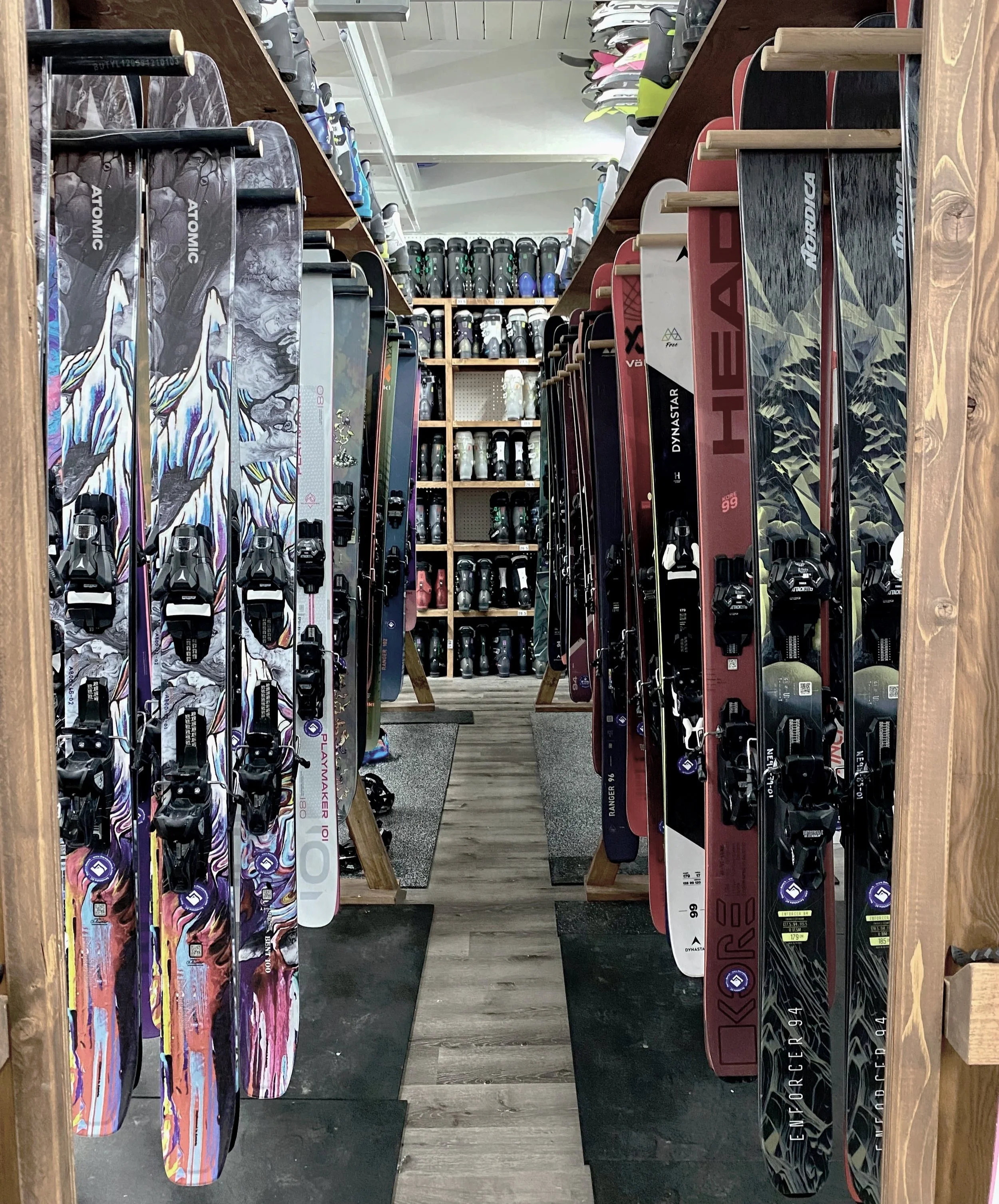 rental skis and snowboards