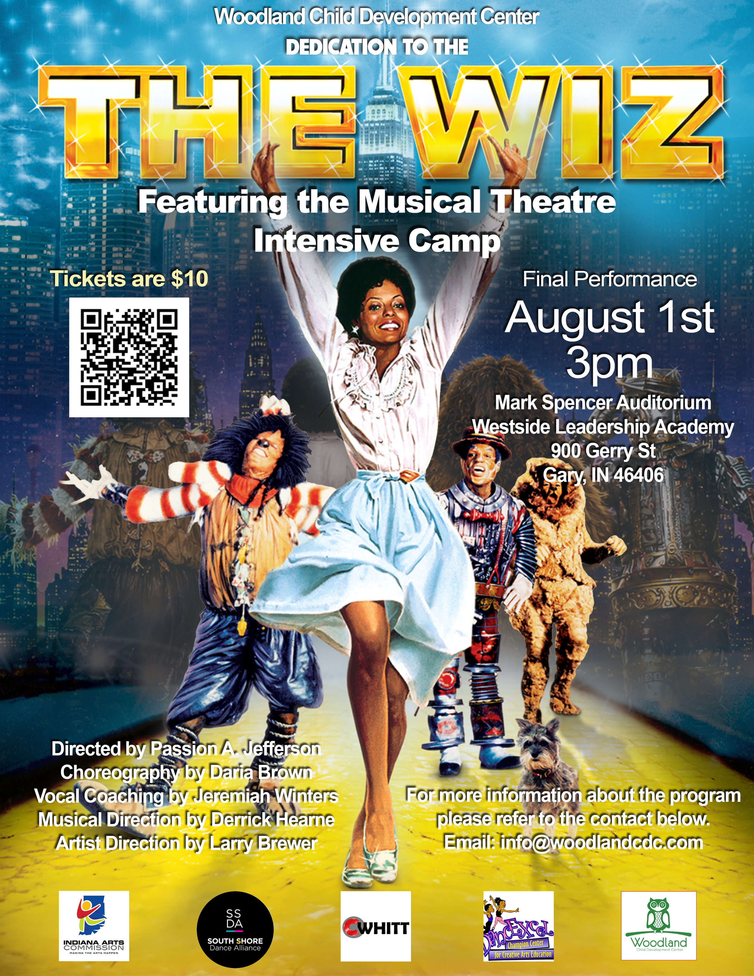 The Wiz–Featuring the Musical Theatre Intensive Camp