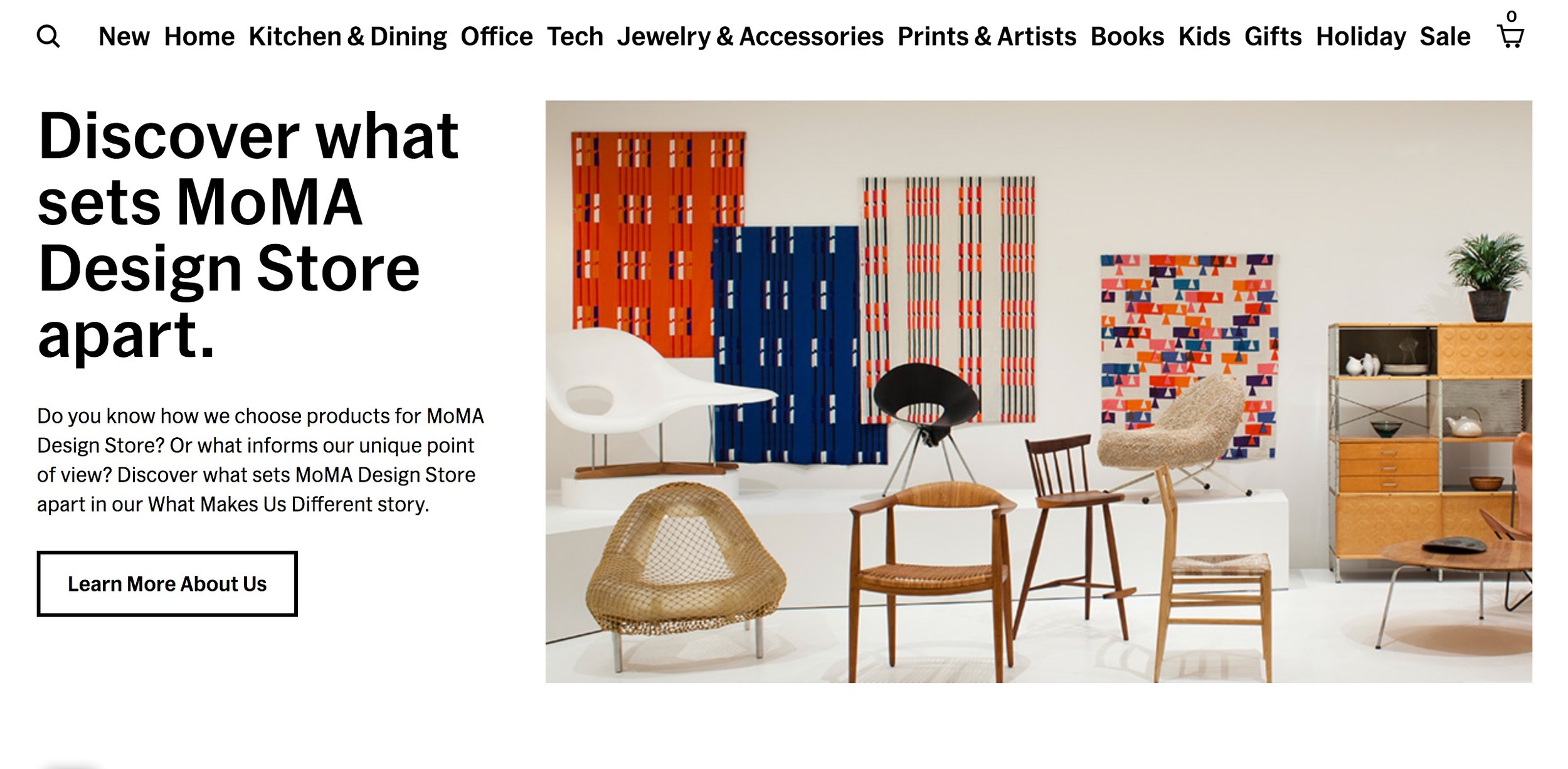 enkel vindruer hjælpemotor MoMA Design Store: E-commerce Messaging Strategy — Luke Baker