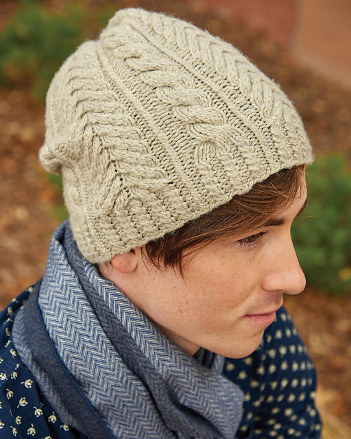 Timber Cabled Toque by Meghan Babin