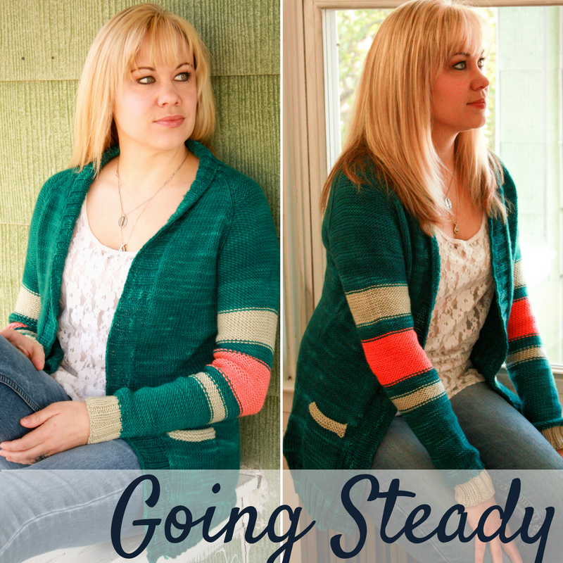 Pattern Debut: Going Steady cardigan