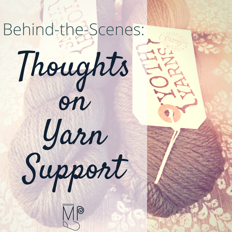 Behind-the-Scenes: Thoughts on Yarn Support