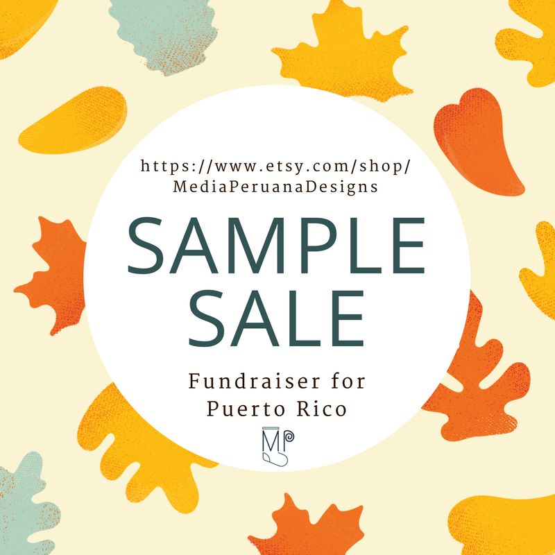 Sample Sale and Fundraiser for Puerto Rico