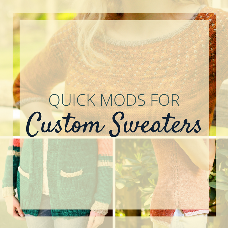 Quick Mods for Custom Sweaters