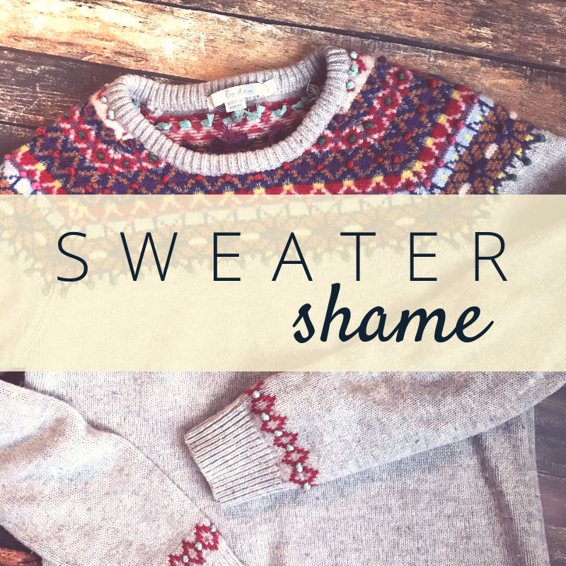 The Conundrum of Actually Buying Sweaters