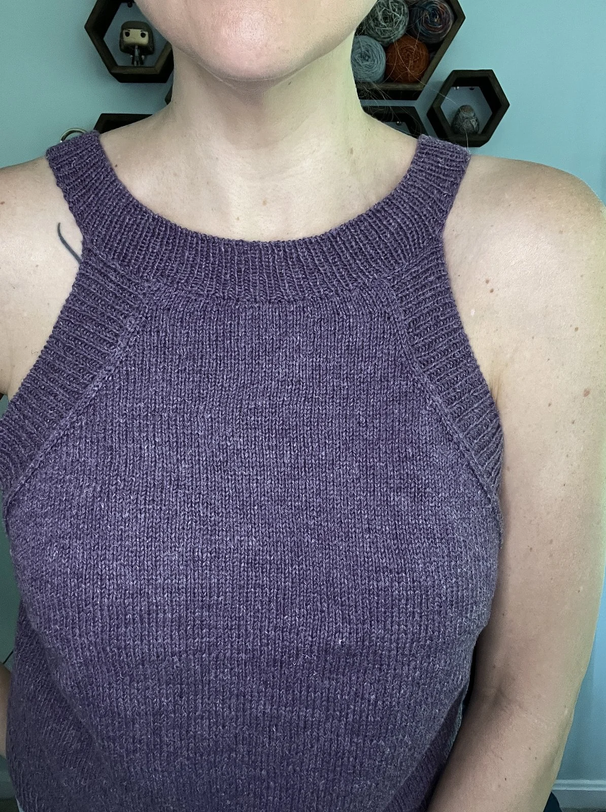 Knit Bust Darts: When and how to add bust darts to your handknit sweater or top