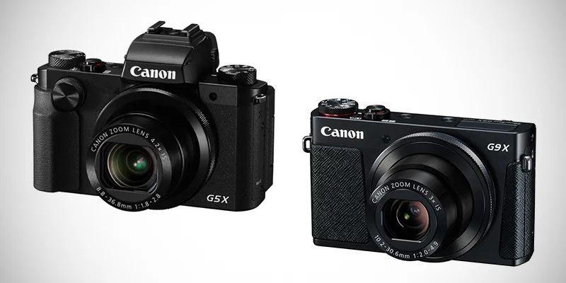 Canon PowerShot G5 X & G9 X