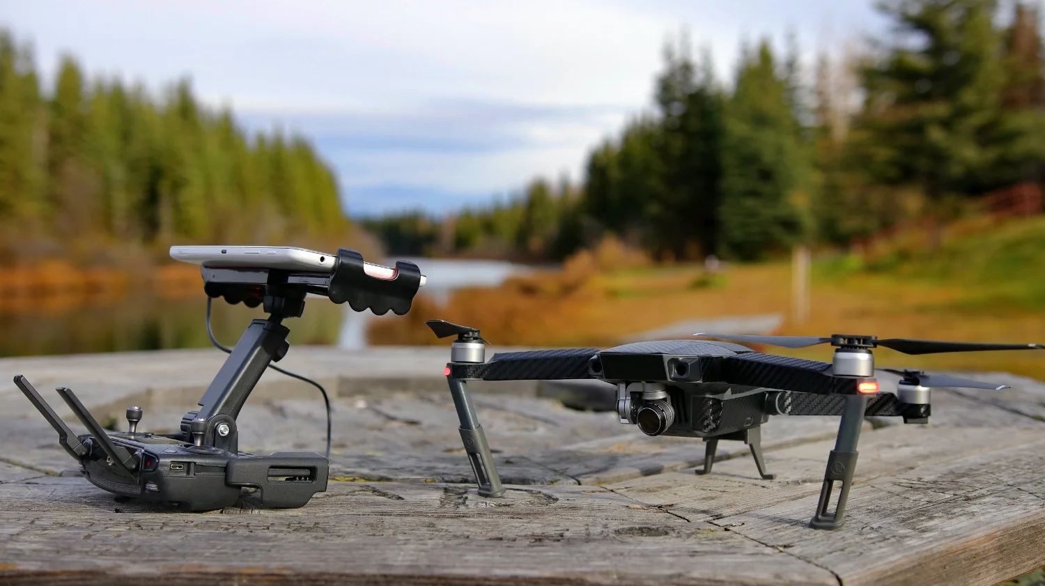 Dji Mavic Pro w/ Skyreat Tablet Drone Holder 
