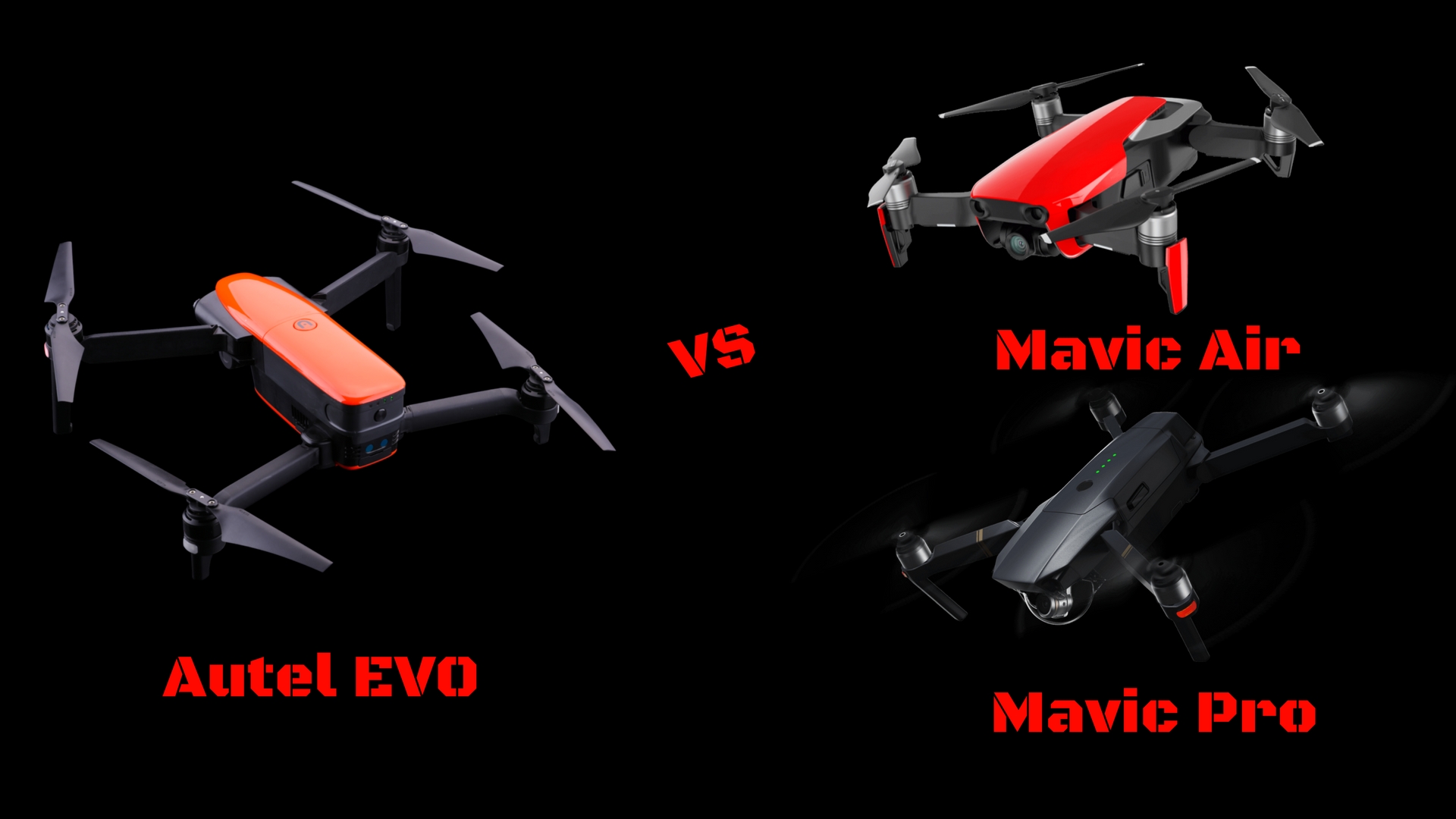  Autel Evo Goes Up Against DJI Mavic Air & Mavic Pro