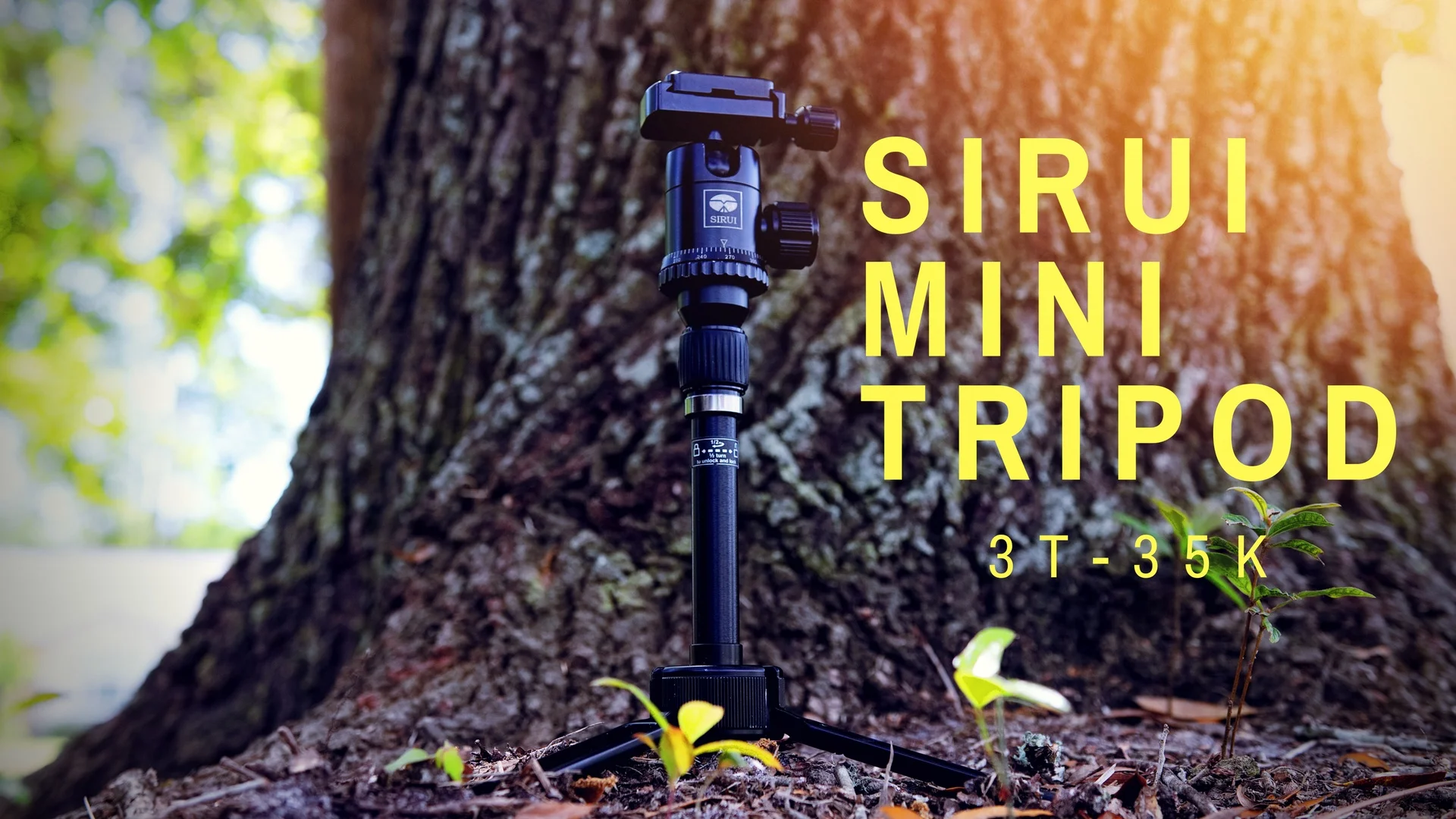 Video Review Of The Sirui Mini Tripod (3T-35k)