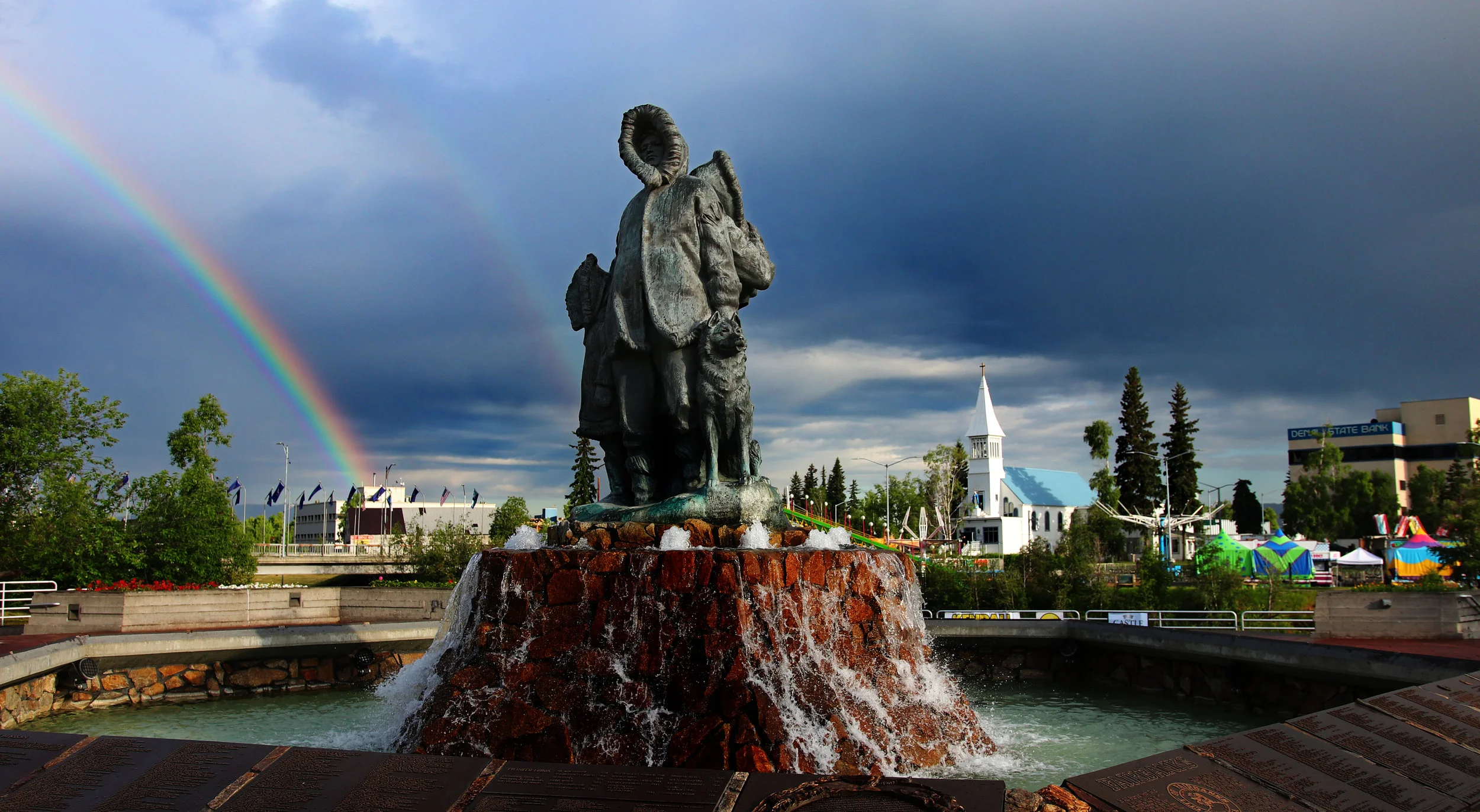 Golden Heart Plaza (Fairbanks Alaska)