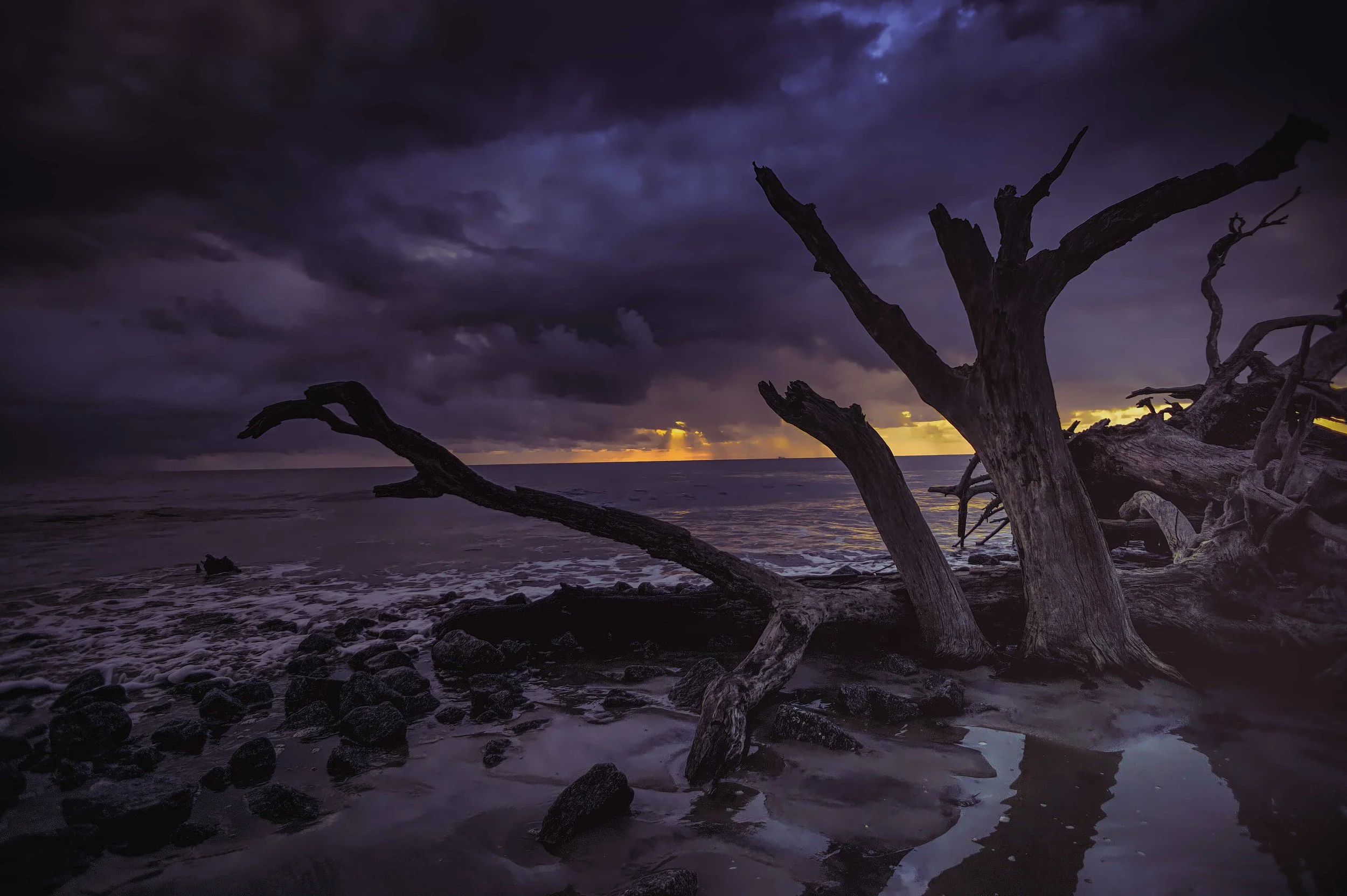 Jekyll Island Cloudy Morning Sunsrise