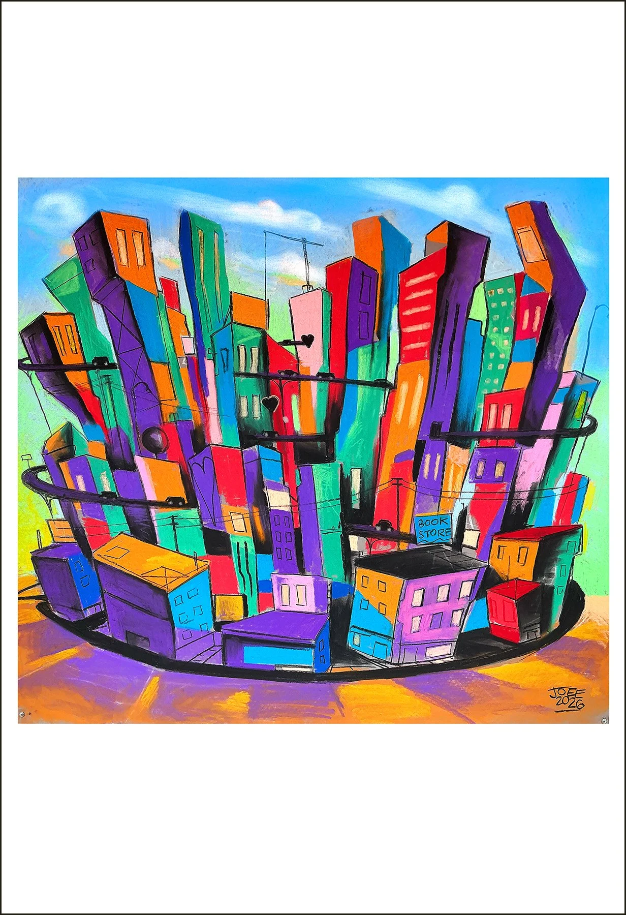 Road to Love "12.25"x12.25"