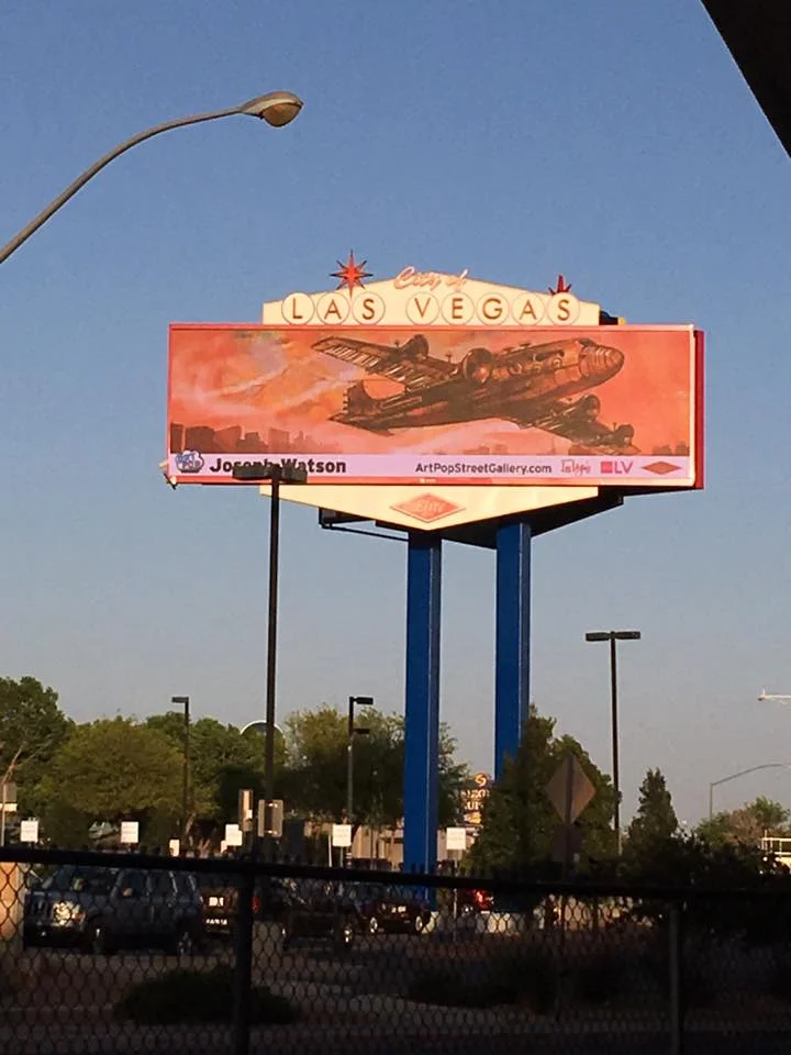 This digital version can be viewed on the 95 freeway and Las Vegas Blvd.