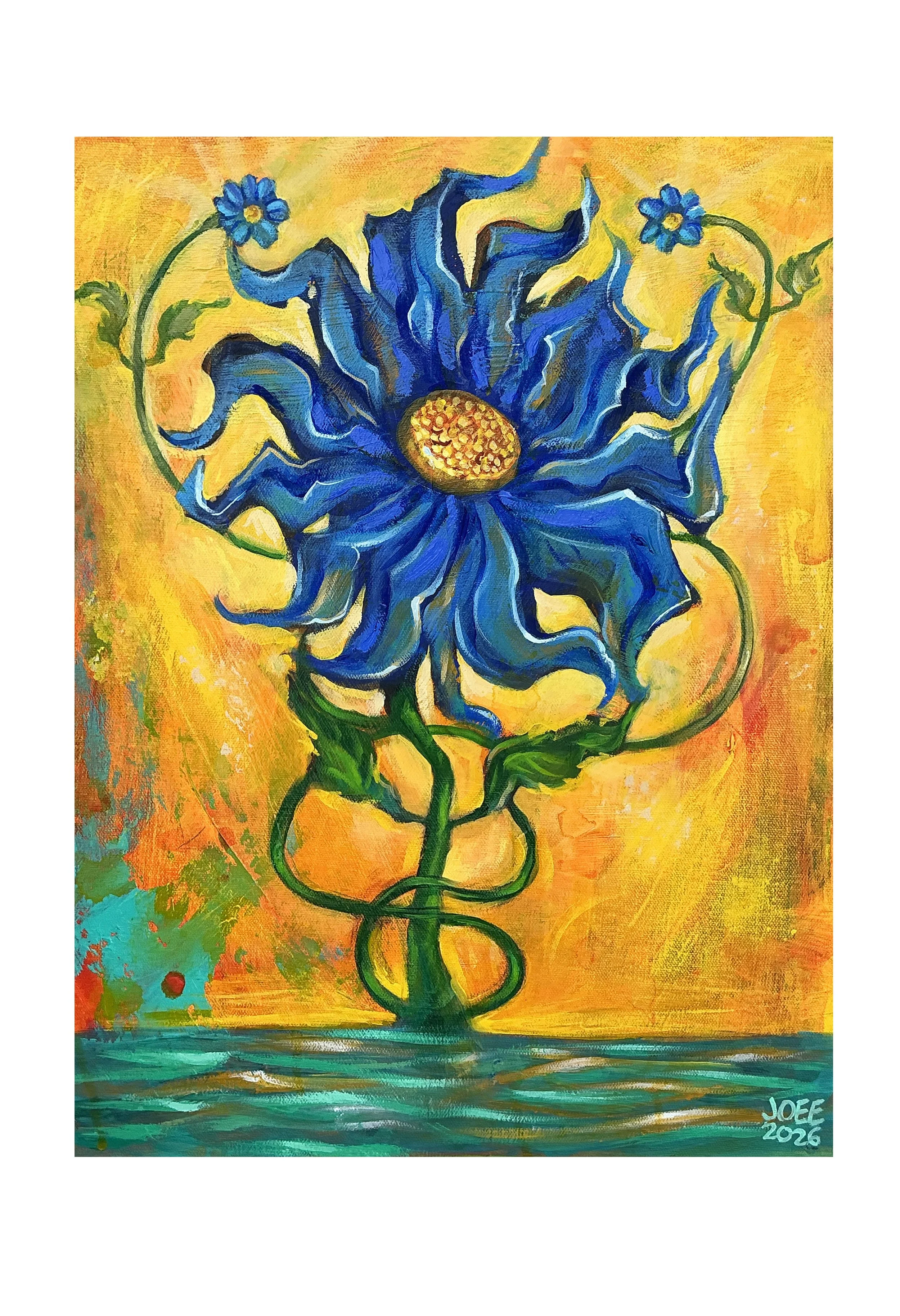 Furious Flower (13"x18.5") print