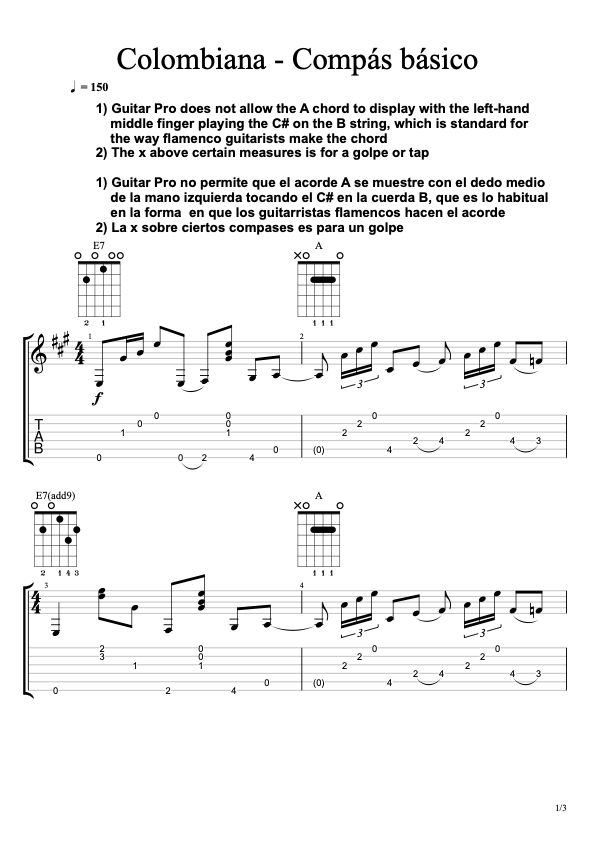 Colombiana - Basic strum patterns#1.png