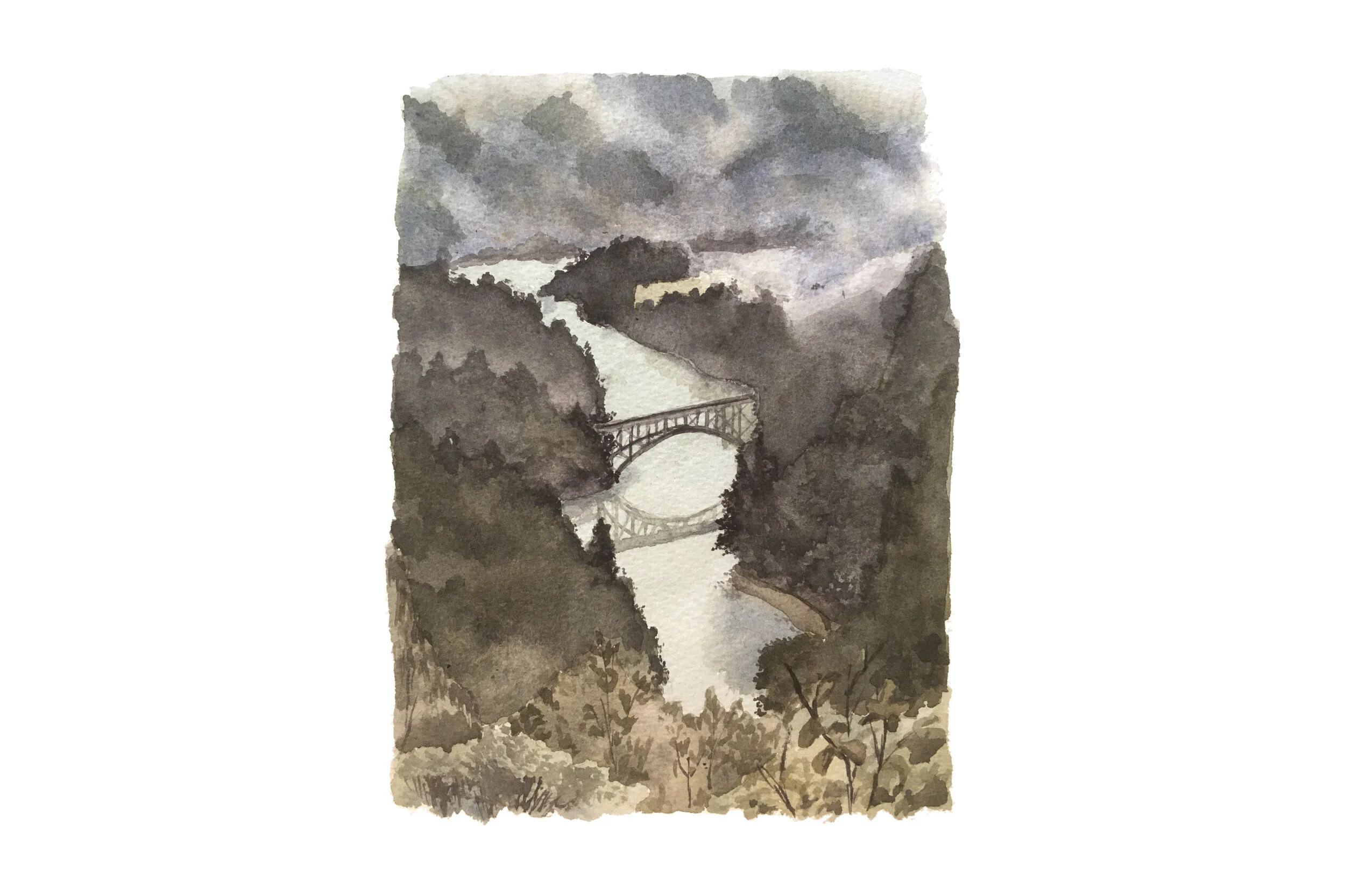 Tadami River Bridge（第一只見川橋梁） 