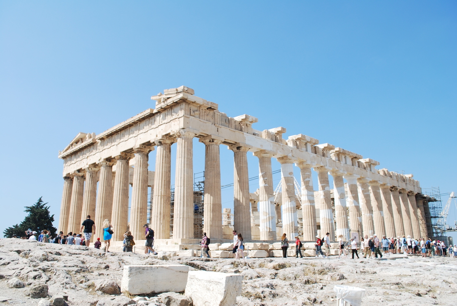 Parthenon Temple. Athens, Greece 