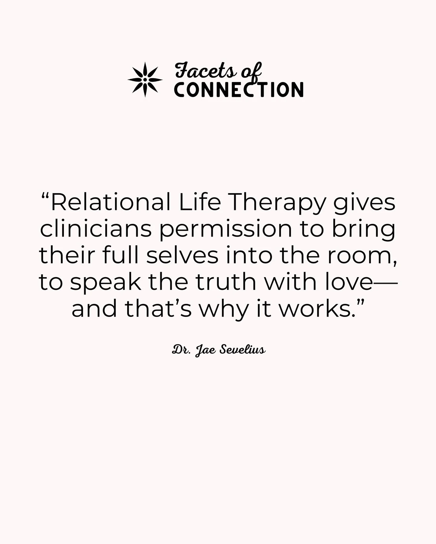 Healing happens when honesty meets compassion. When therapists show up fully, clients can, too, and real transformation begins. 

💛 Watch the full conversation with Dr. Sevelius to see how RLT creates spaces for courage, connection, and lasting chan