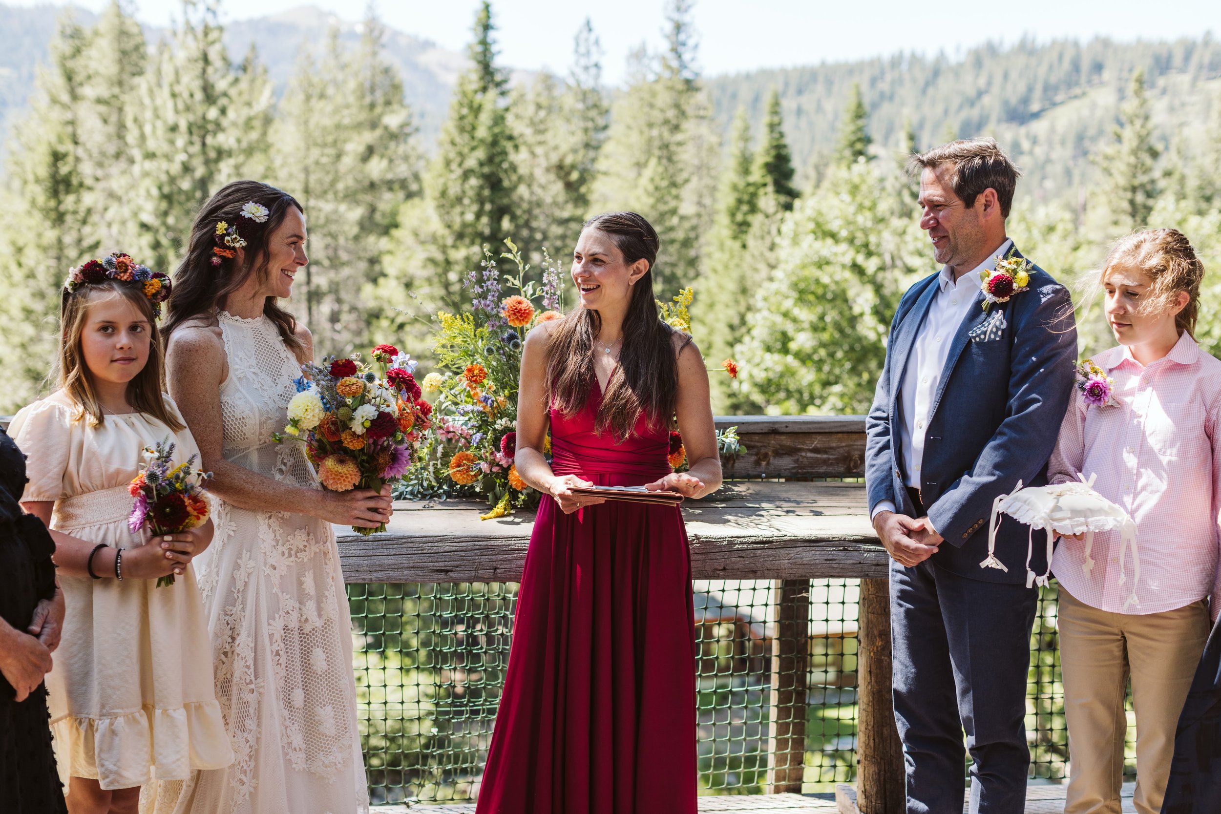 Sarah as a Officiant