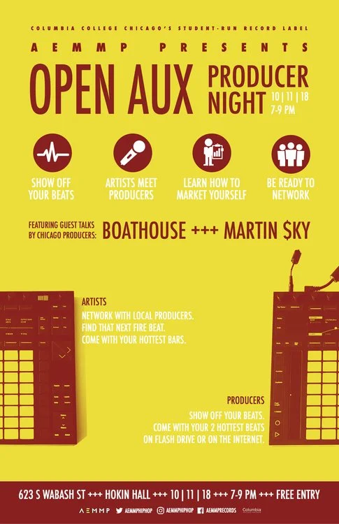 AEMMP Presents: Open Aux Producer Night