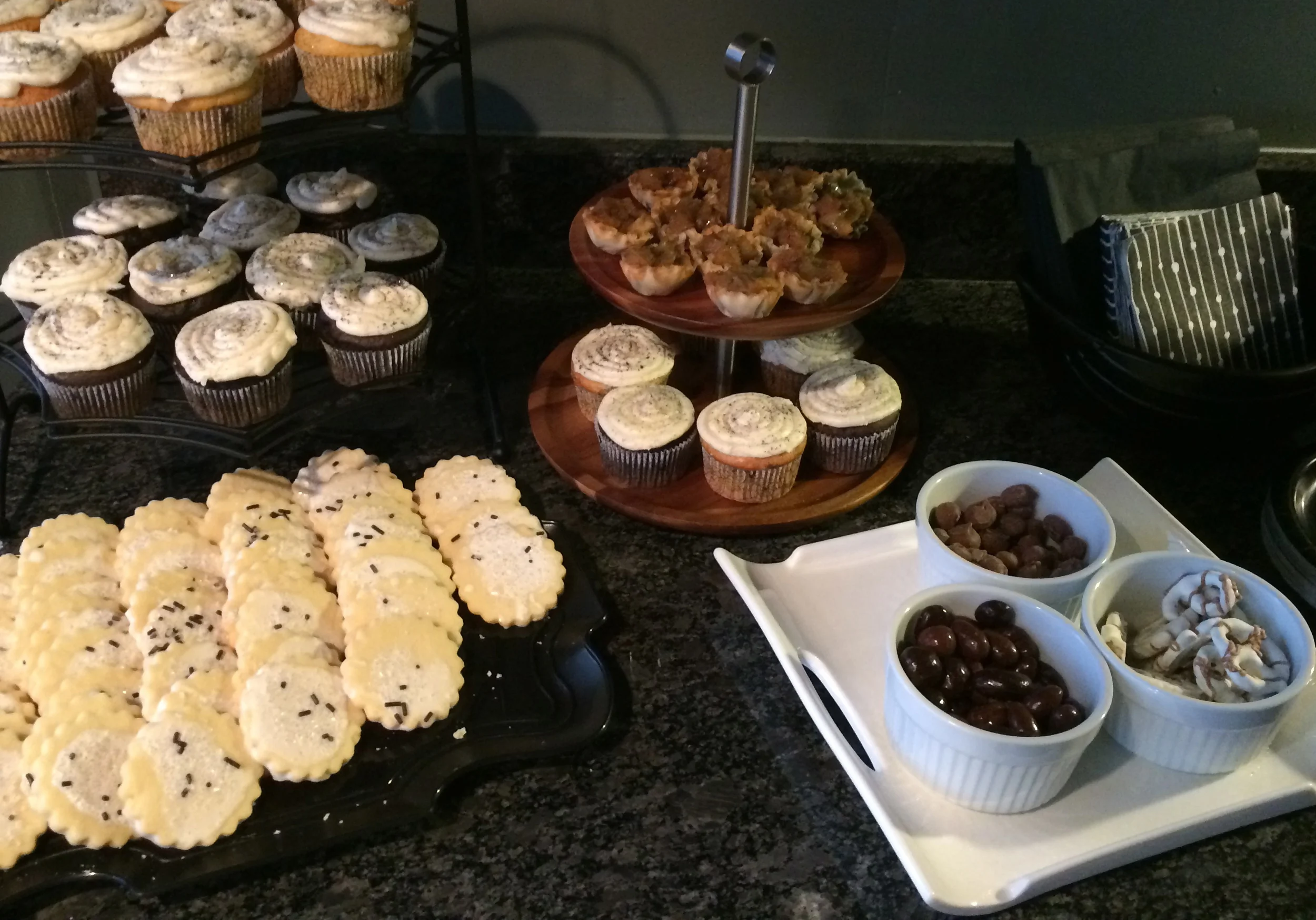 Jon's apple-brie bites were my favorite!
