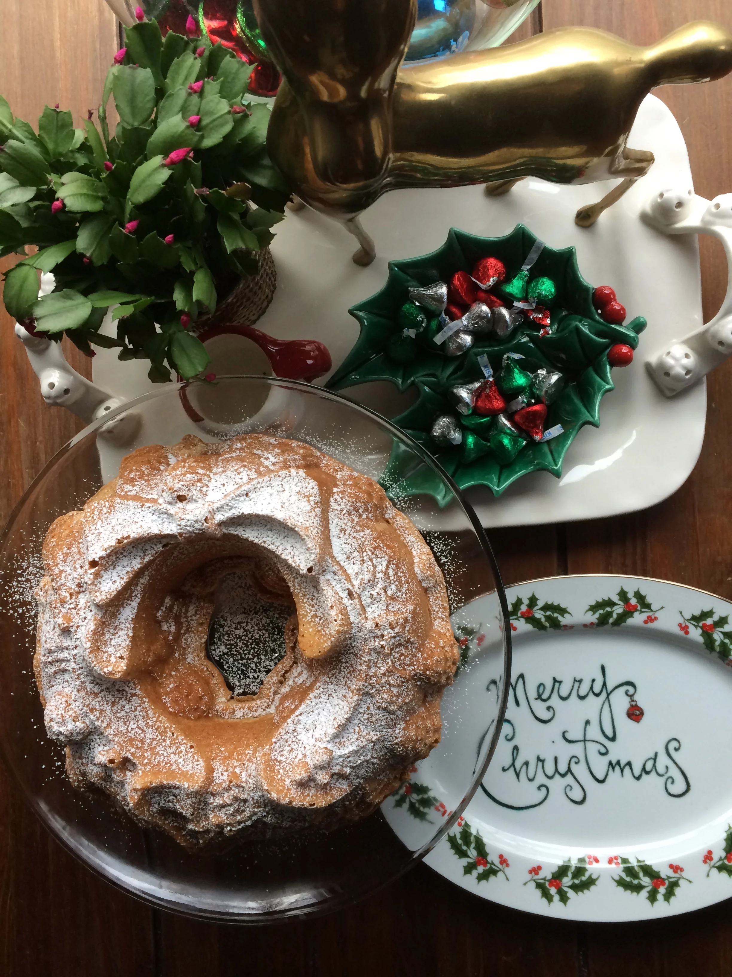 Christmas isn't Christmas without a bundt cake.