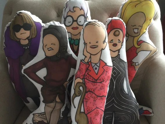 Anna Wintour, Little Edie Beale, Iris Apfel, John Waters, David Bowie and RuPaul!