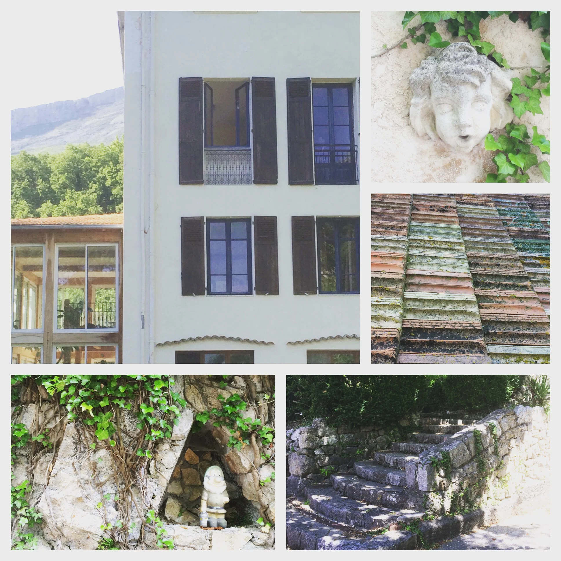 The exterior of Le Foulon, the house we called home!