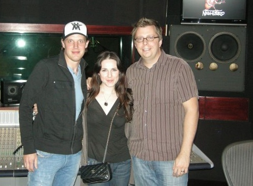 With Joe Bonamassa and Sandi Thom
