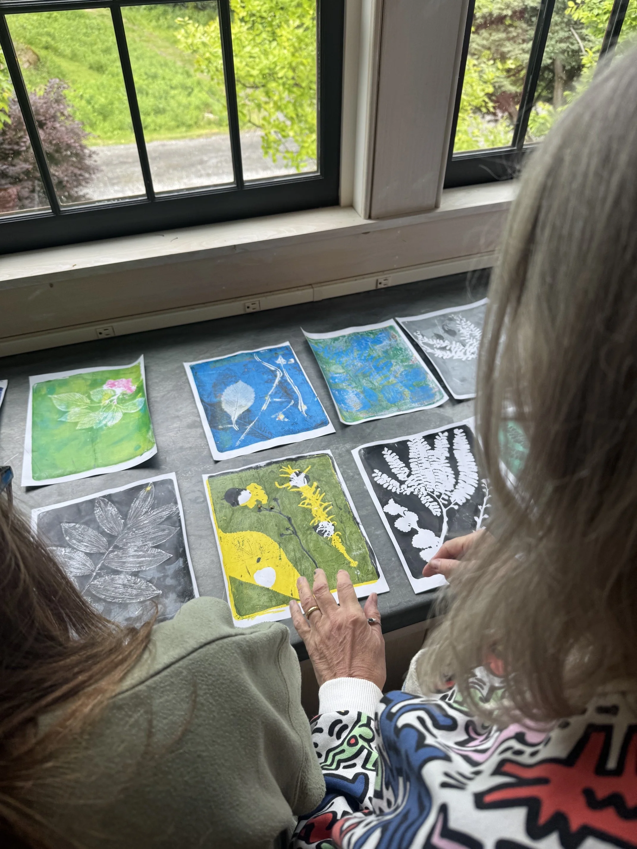 Botanical Gelli Plate Class