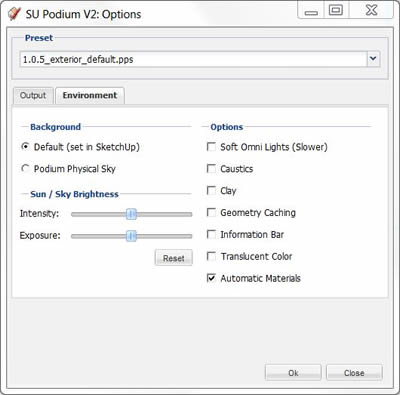 SU Podium Interface