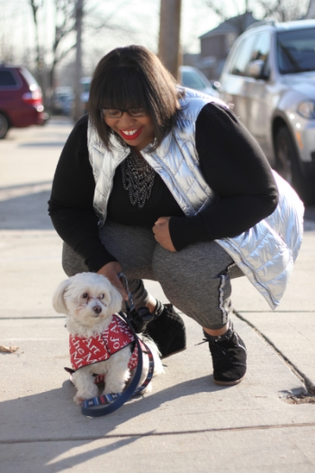  Lane Bryant Joggers , and Metallic Vest