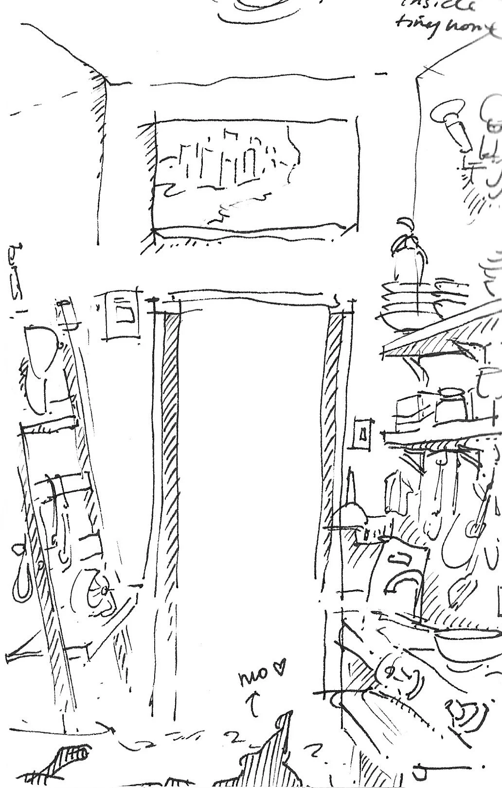 tiny home interior / nelson, bc