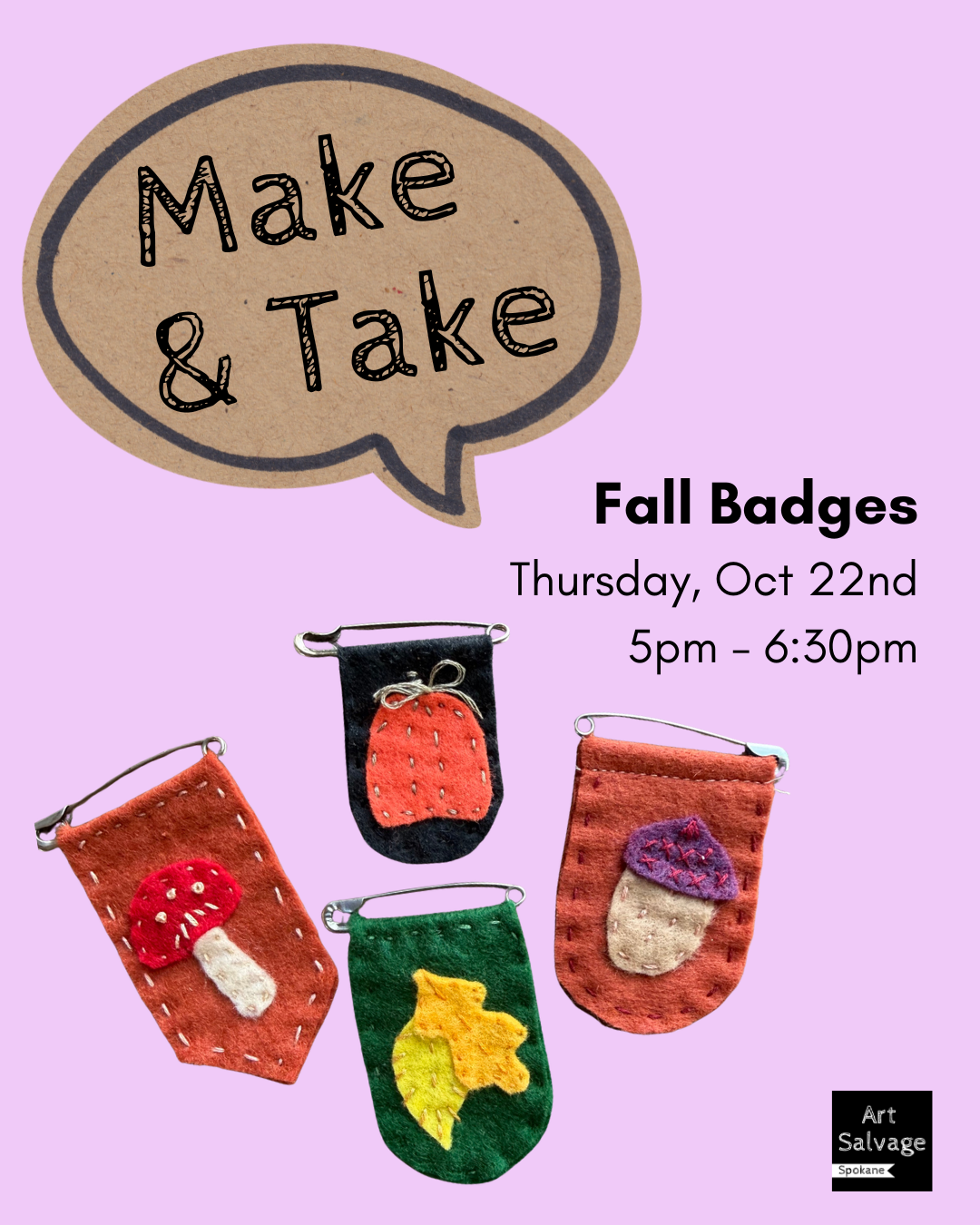 Thur, Oct 22, 5-6:30pm