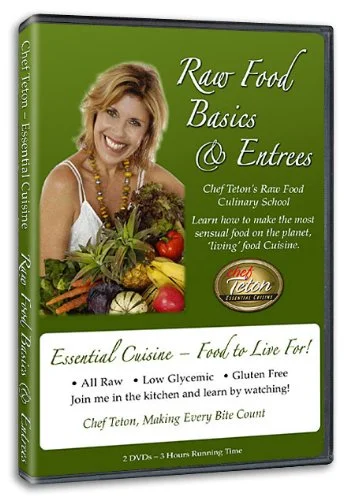 Raw Food Basics & Entrees 2 DVD Set