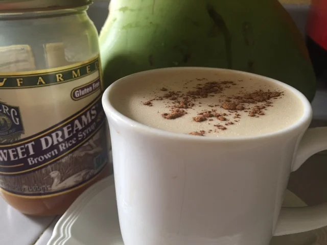 Teecchino with Coconut oil and Rice Syrup