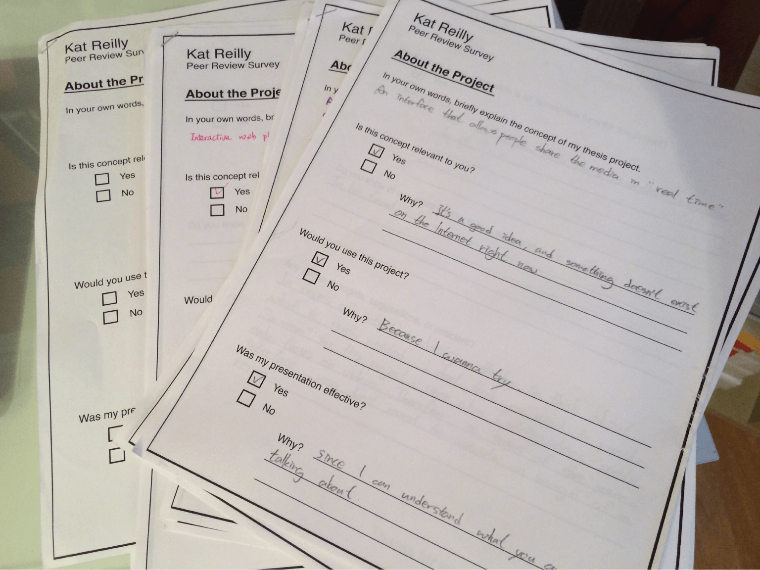 Interviews & Surveys