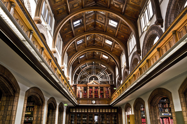 Public Domain Photo of Leeds Central Library, taken by Michael Beckwith.&nbsp;http://ow.ly/PpWm304Gs9Y