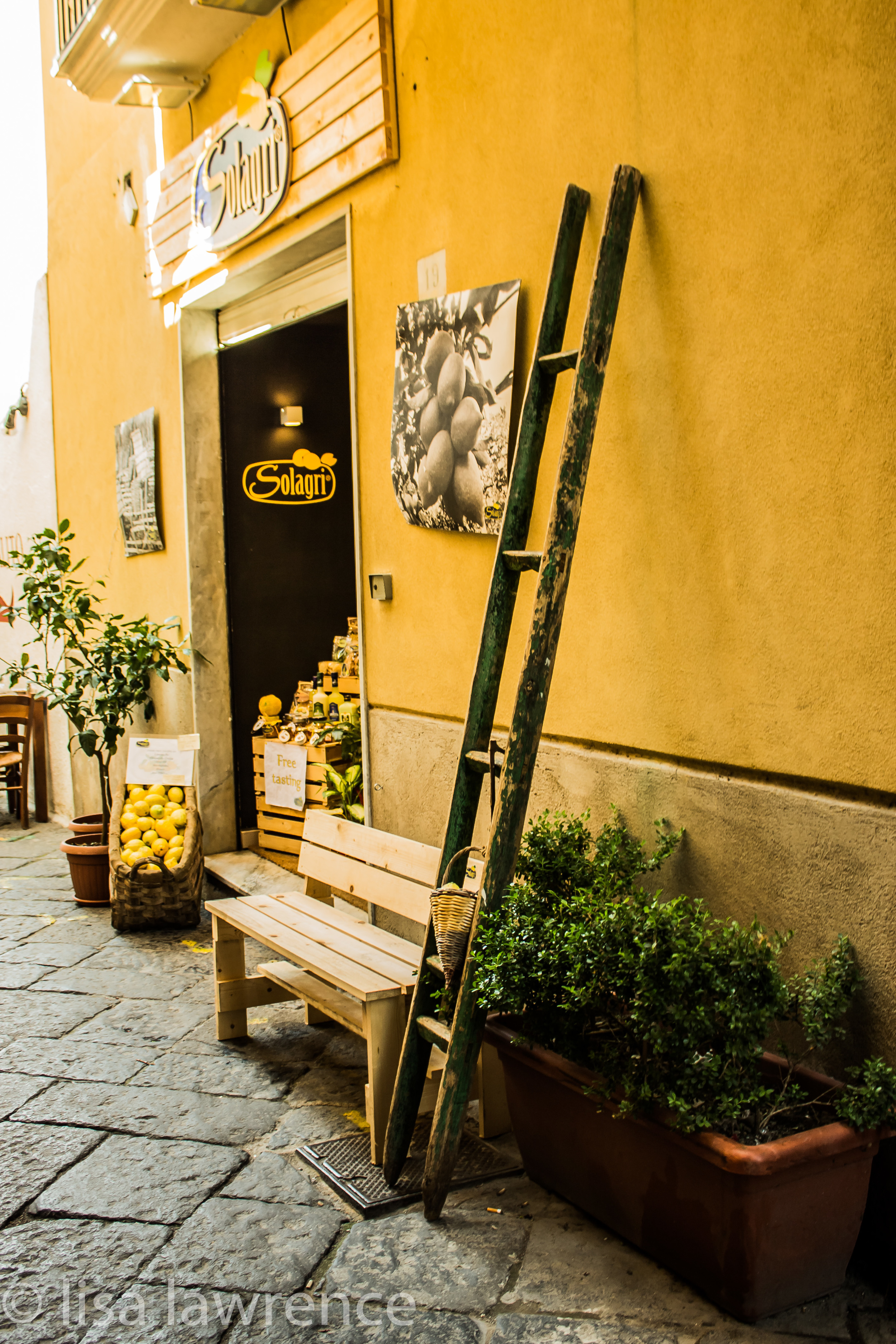 Sorrento Lemoncello shop