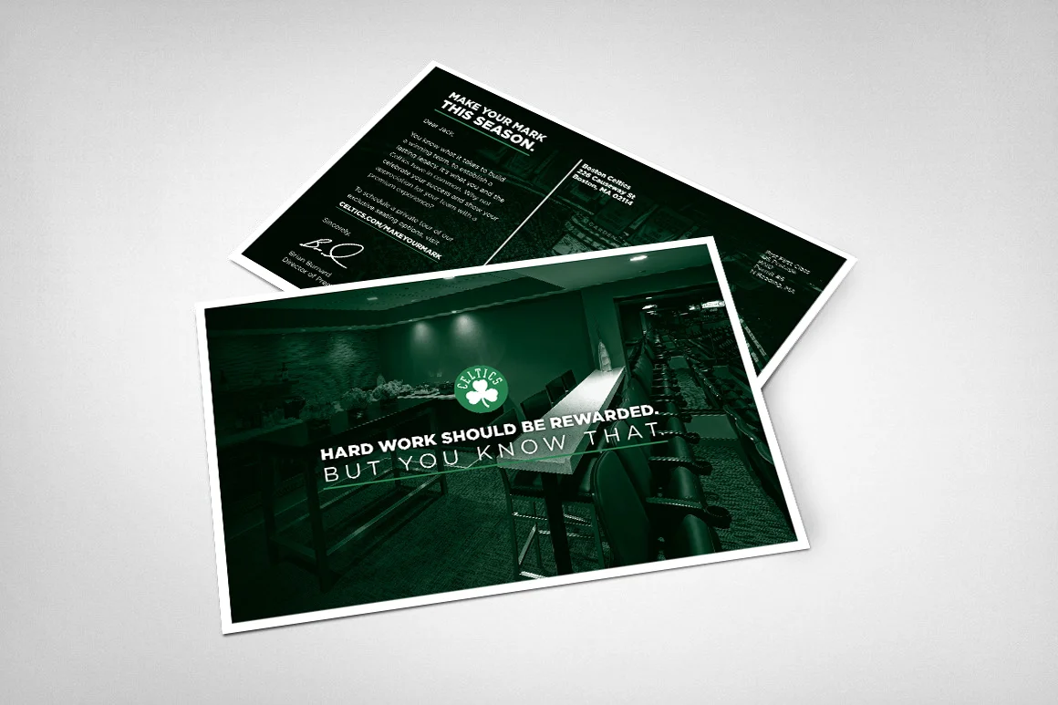 Premium Seating Post Card