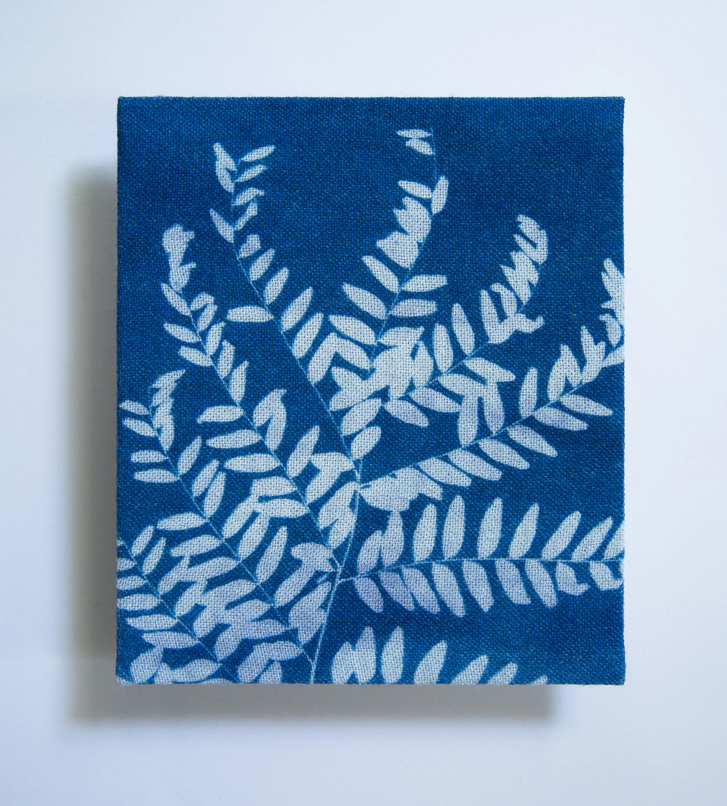 Thornless Honey locust on linen wool blend