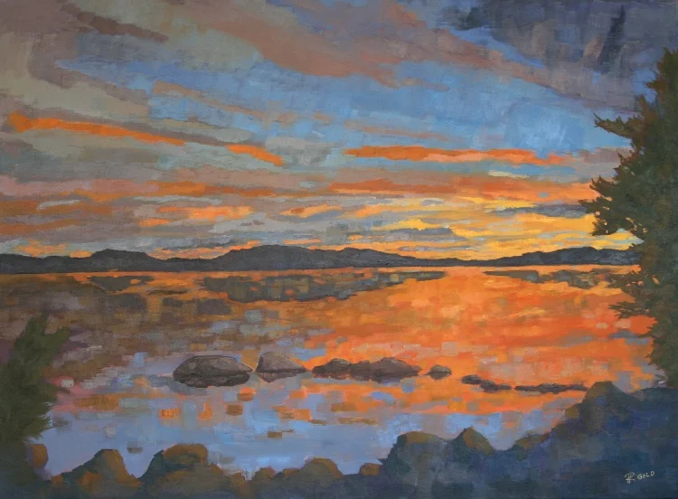 Le Matin est fue orange