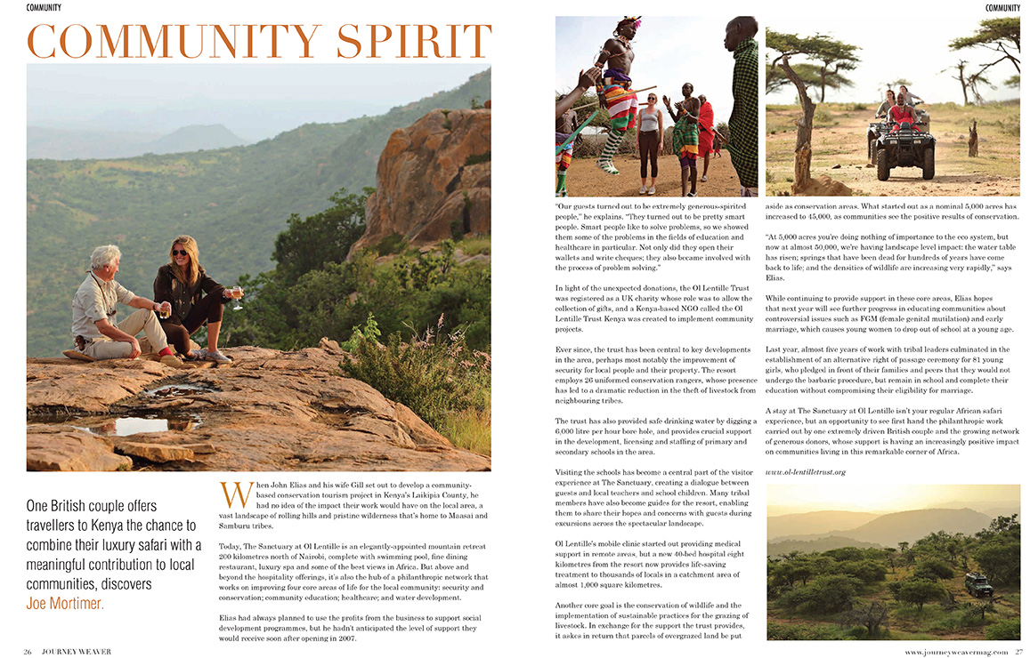 Ol Lentile, Kenya - Journey Weaver